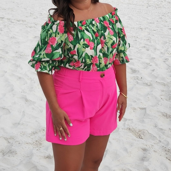 FLORAL TOP | size Large - Picture 4 of 4